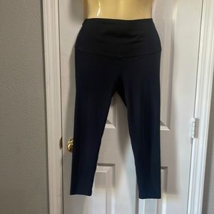 Isabel Maternity Leggings - Black and Gray